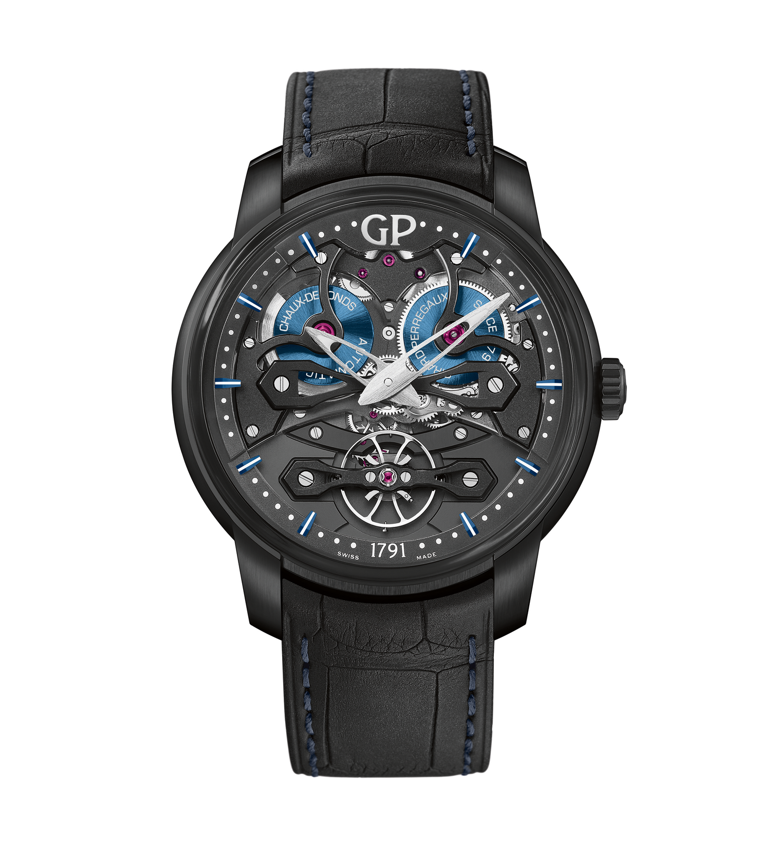 Girard-Perregaux Neo Bridges Earth to Sky Edition with Leather Strap